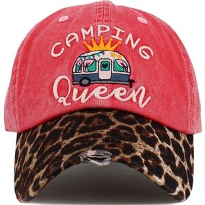 Camping Queen Vintage Hat